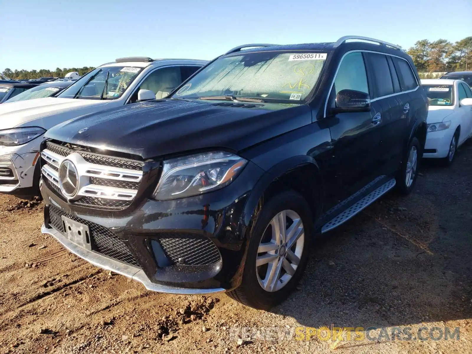 2 Photograph of a damaged car 4JGDF7DE8KB197937 MERCEDES-BENZ GLS-CLASS 2019