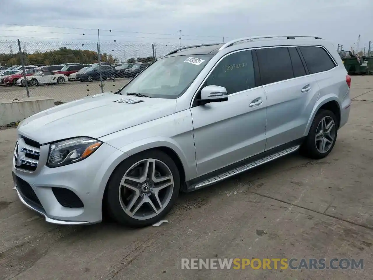 2 Photograph of a damaged car 4JGDF7DE8KB240687 MERCEDES-BENZ GLS-CLASS 2019