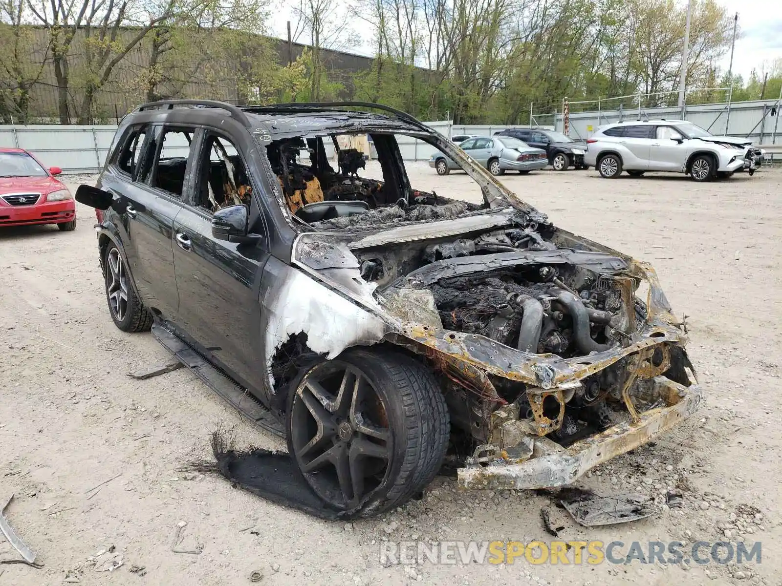 1 Photograph of a damaged car 4JGDF7DE9KB210601 MERCEDES-BENZ GLS-CLASS 2019