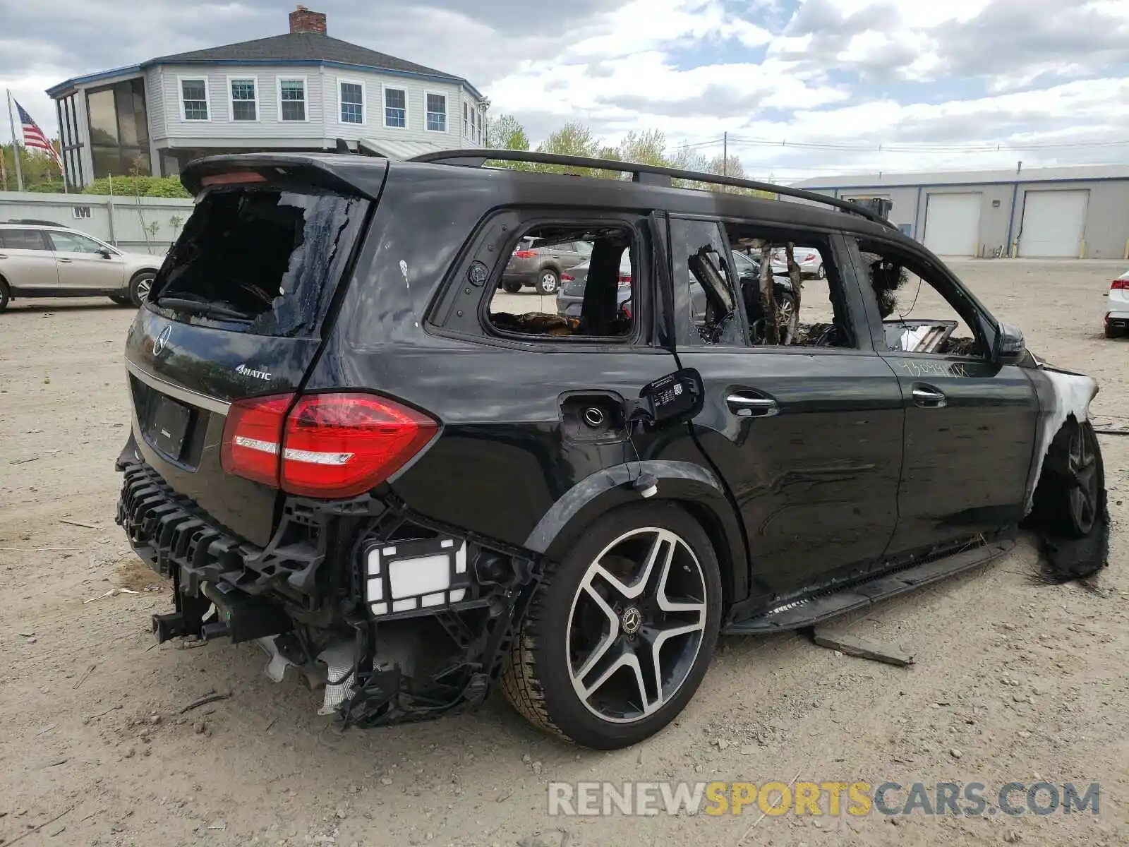 4 Photograph of a damaged car 4JGDF7DE9KB210601 MERCEDES-BENZ GLS-CLASS 2019