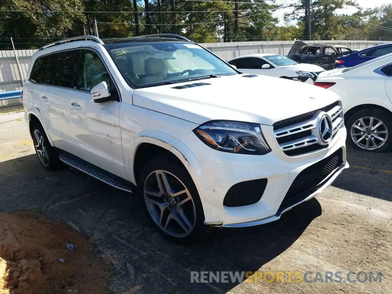 1 Photograph of a damaged car 4JGDF7DE9KB210811 MERCEDES-BENZ GLS-CLASS 2019