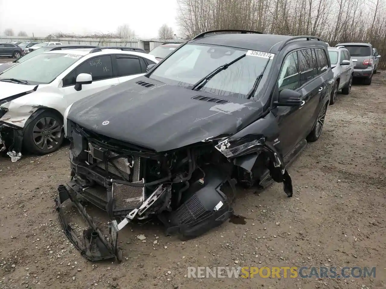 2 Photograph of a damaged car 4JGDF7FE0KB196343 MERCEDES-BENZ GLS-CLASS 2019