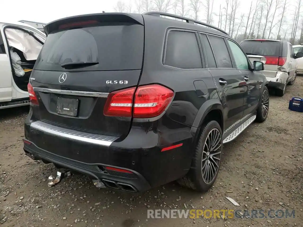 4 Photograph of a damaged car 4JGDF7FE0KB196343 MERCEDES-BENZ GLS-CLASS 2019