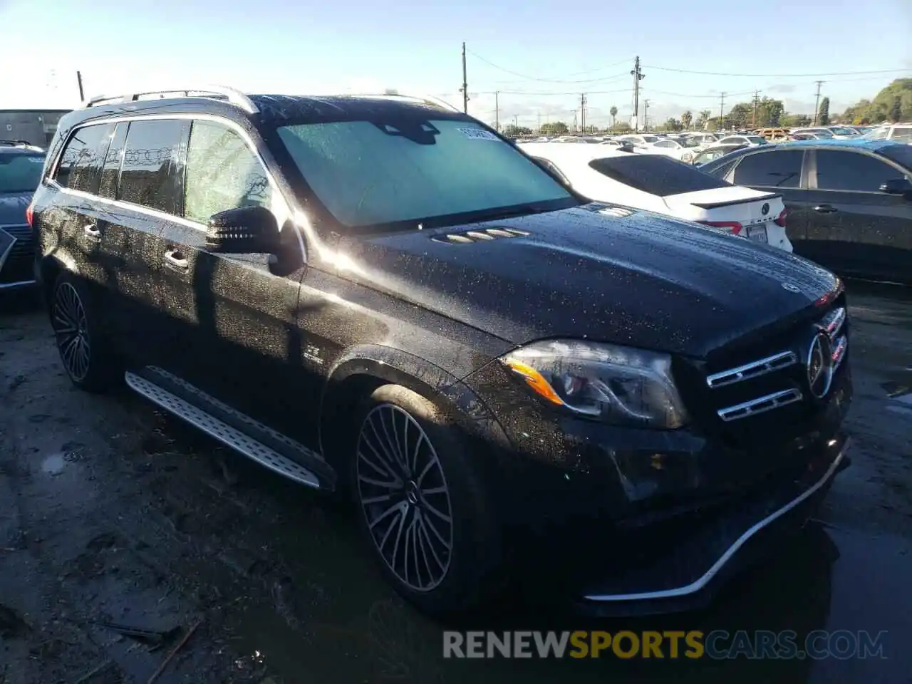 1 Photograph of a damaged car 4JGDF7FE2KB209433 MERCEDES-BENZ GLS-CLASS 2019