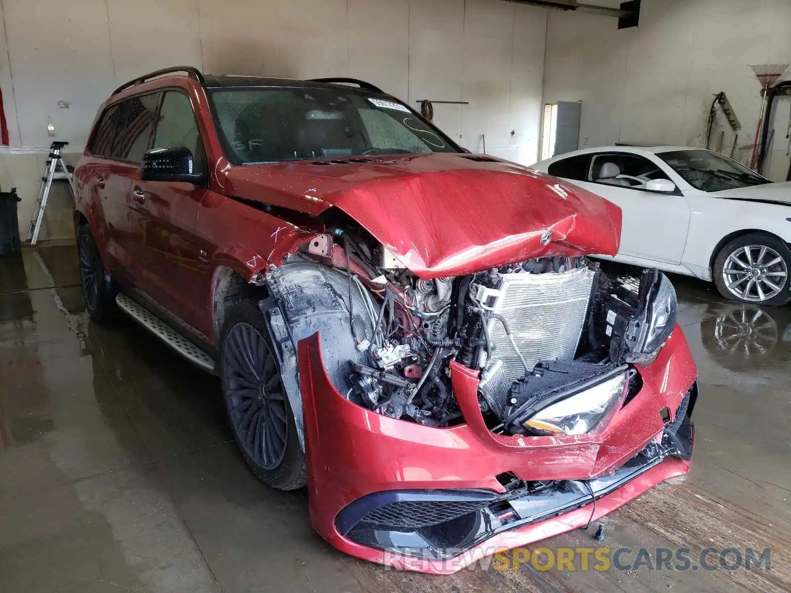 1 Photograph of a damaged car 4JGDF7FE2KB225955 MERCEDES-BENZ GLS-CLASS 2019