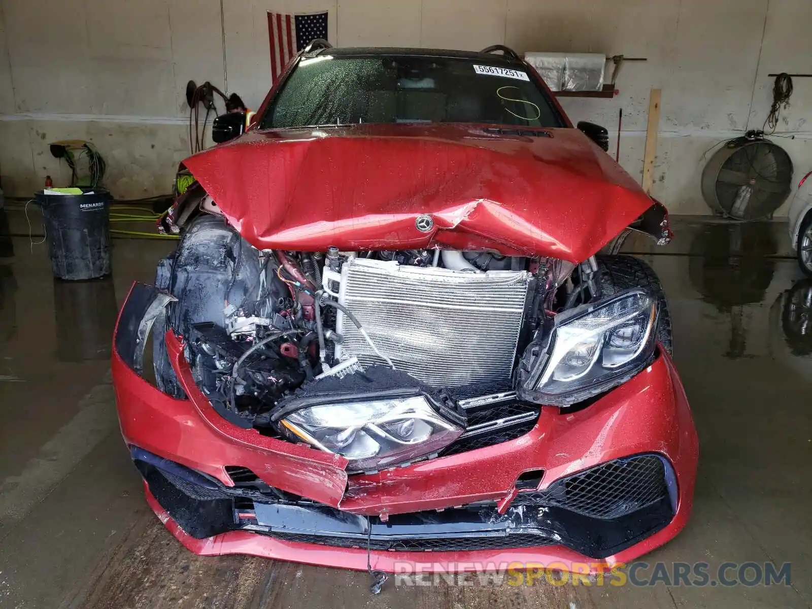 9 Photograph of a damaged car 4JGDF7FE2KB225955 MERCEDES-BENZ GLS-CLASS 2019