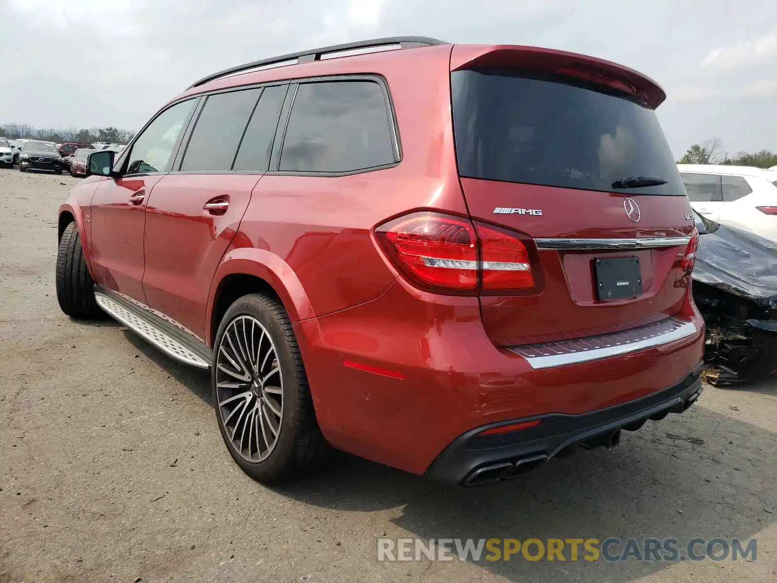 3 Photograph of a damaged car 4JGDF7FE3KB201843 MERCEDES-BENZ GLS-CLASS 2019