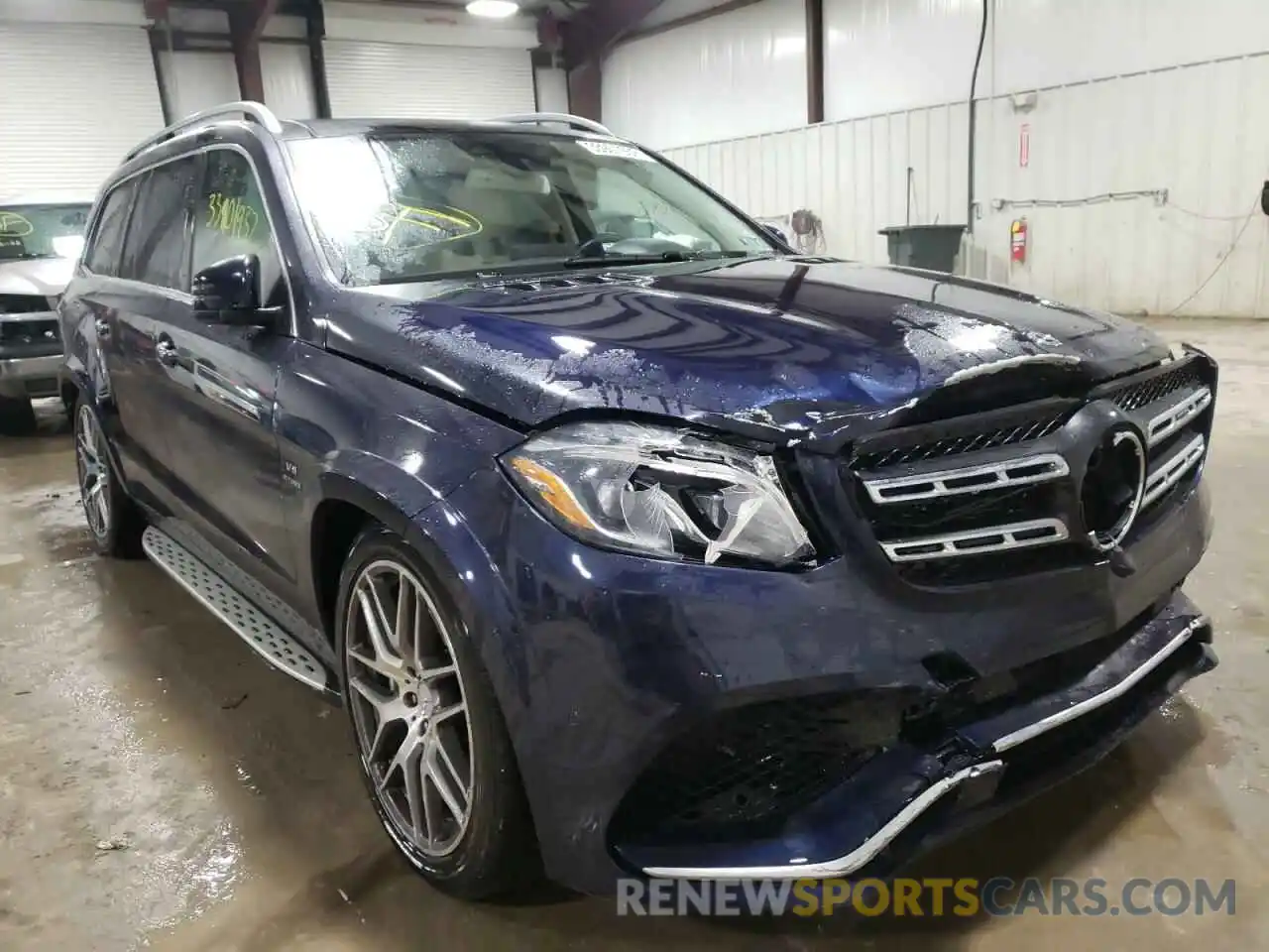 1 Photograph of a damaged car 4JGDF7FE5KB208115 MERCEDES-BENZ GLS-CLASS 2019