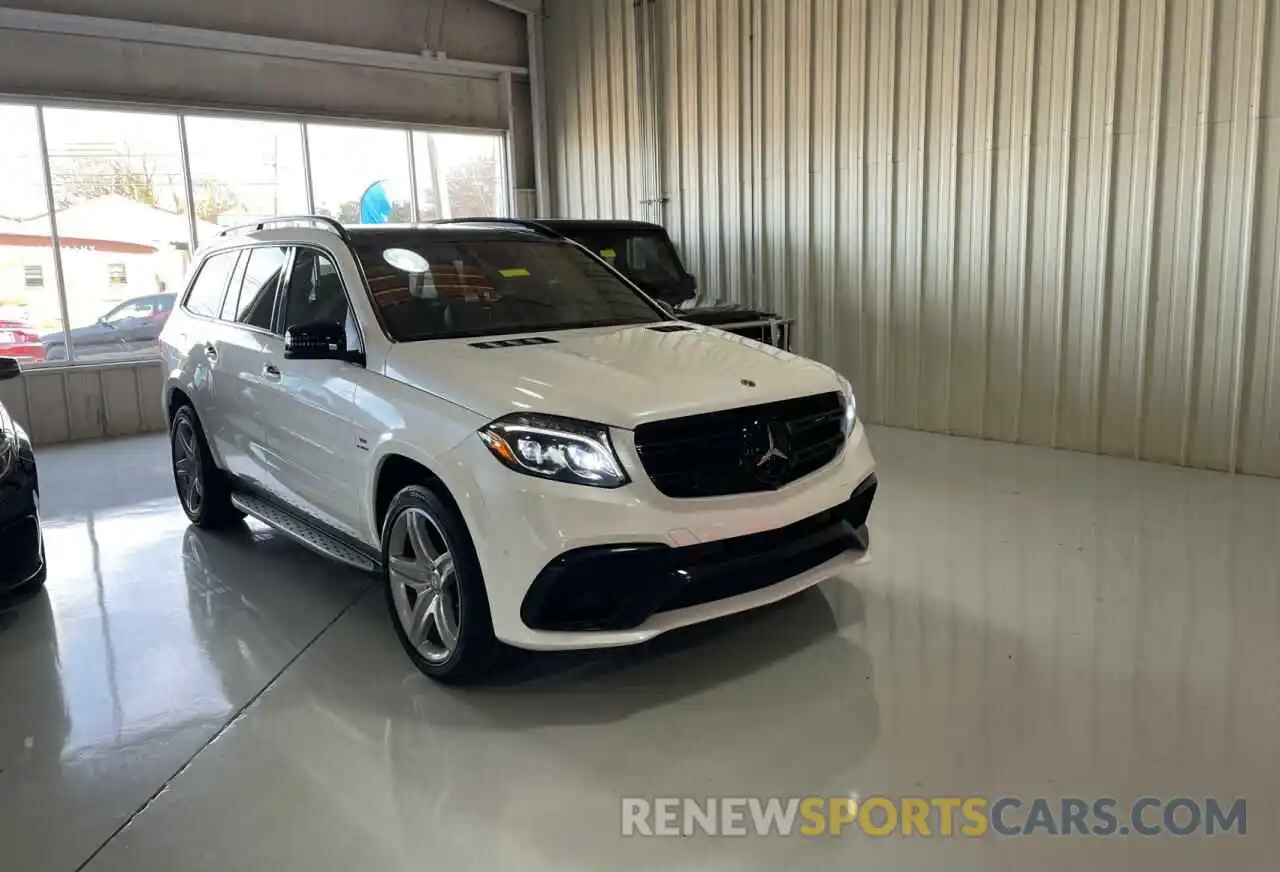 1 Photograph of a damaged car 4JGDF7FEXKB214847 MERCEDES-BENZ GLS-CLASS 2019