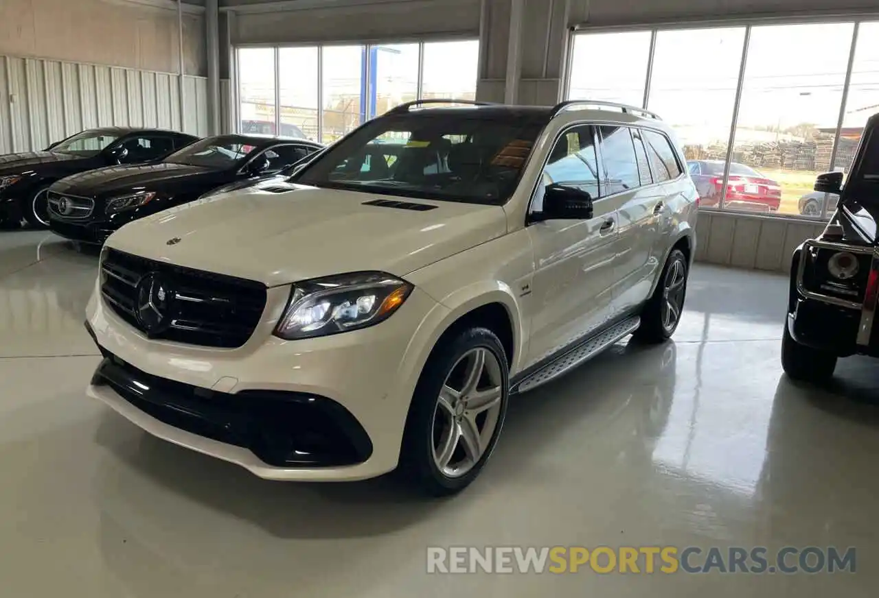 2 Photograph of a damaged car 4JGDF7FEXKB214847 MERCEDES-BENZ GLS-CLASS 2019