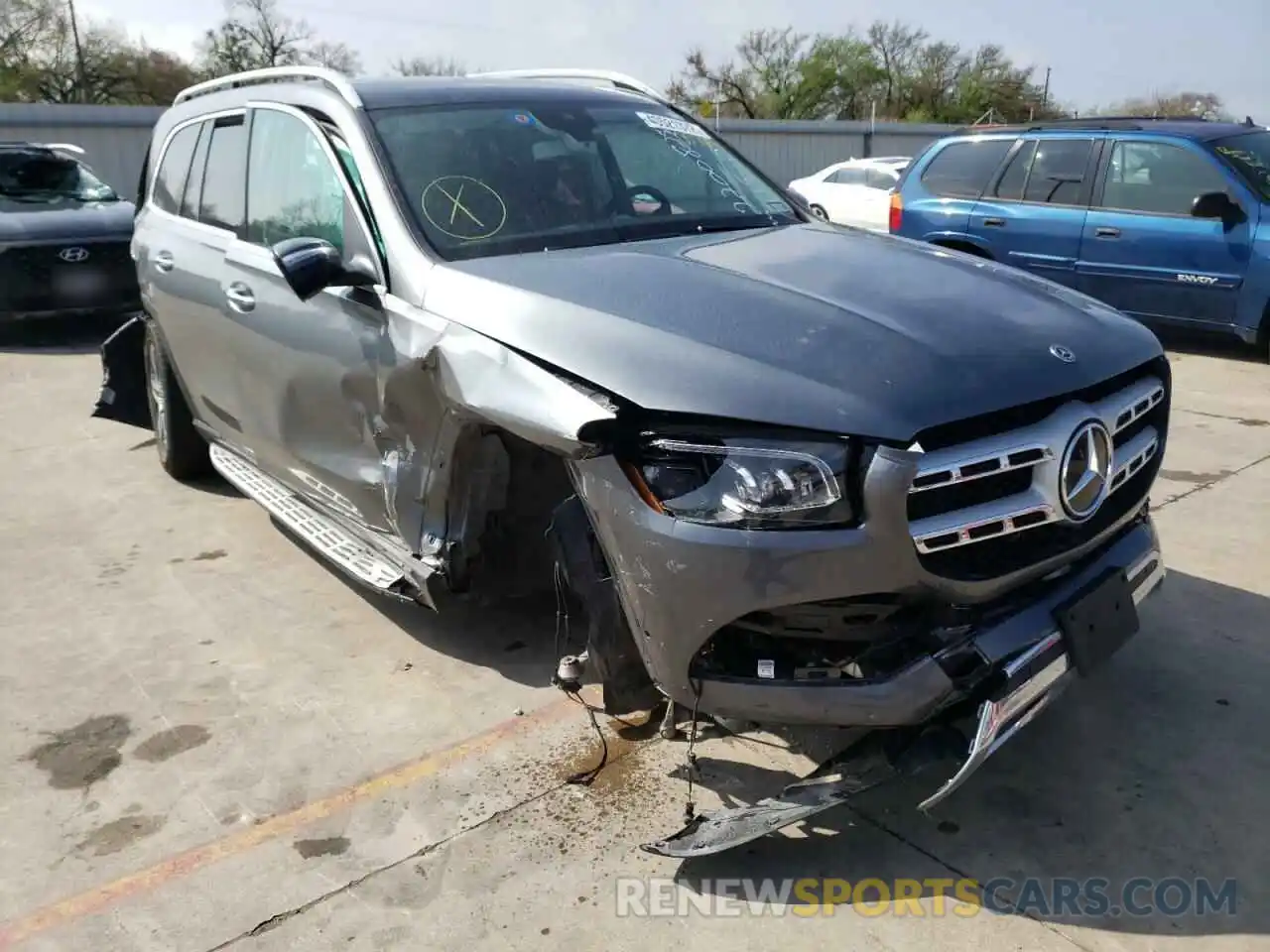 1 Photograph of a damaged car 4JGFF5KE0LA057646 MERCEDES-BENZ GLS-CLASS 2020