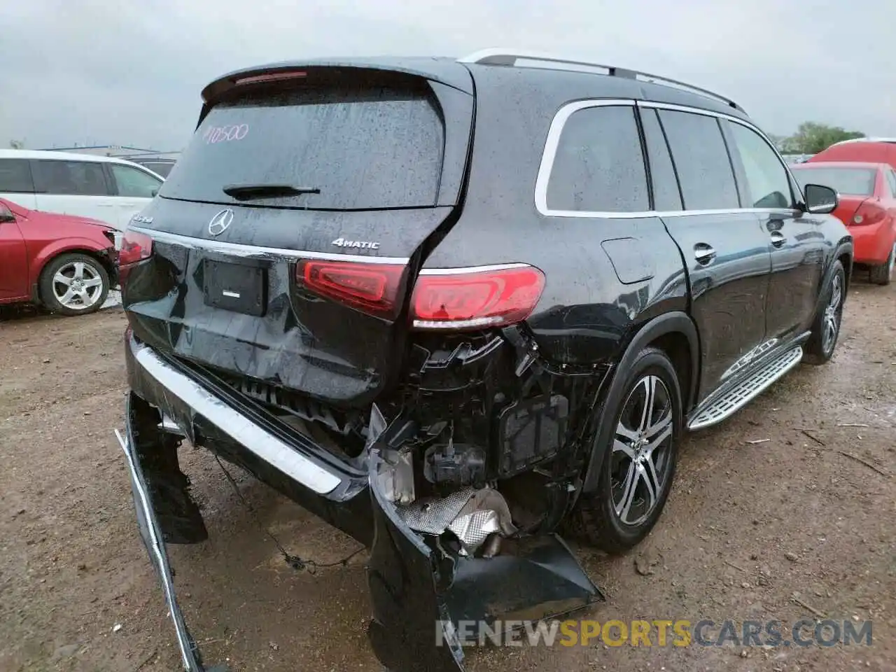 4 Photograph of a damaged car 4JGFF5KE0LA138498 MERCEDES-BENZ GLS-CLASS 2020