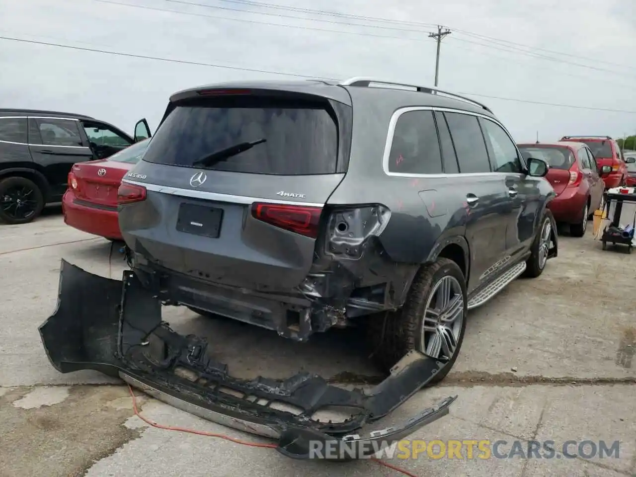 9 Photograph of a damaged car 4JGFF5KE0LA149873 MERCEDES-BENZ GLS-CLASS 2020