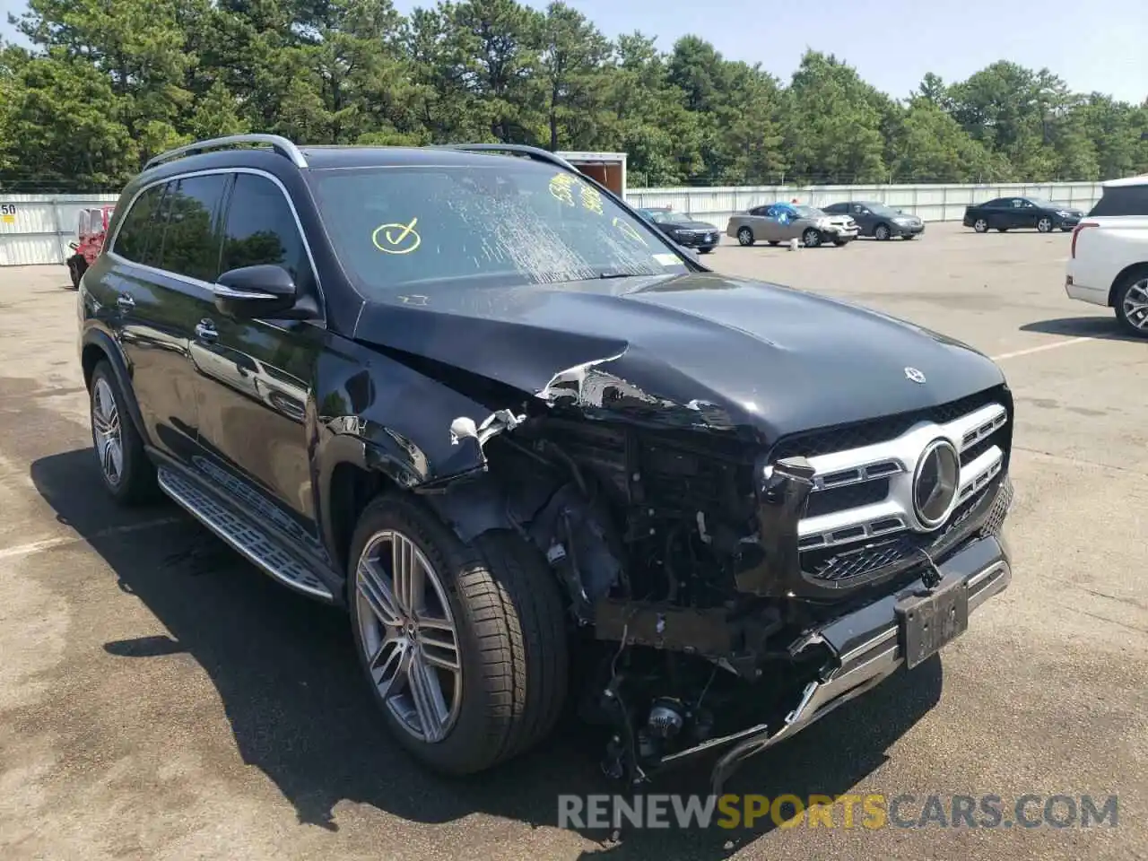 1 Photograph of a damaged car 4JGFF5KE0LA156936 MERCEDES-BENZ GLS-CLASS 2020