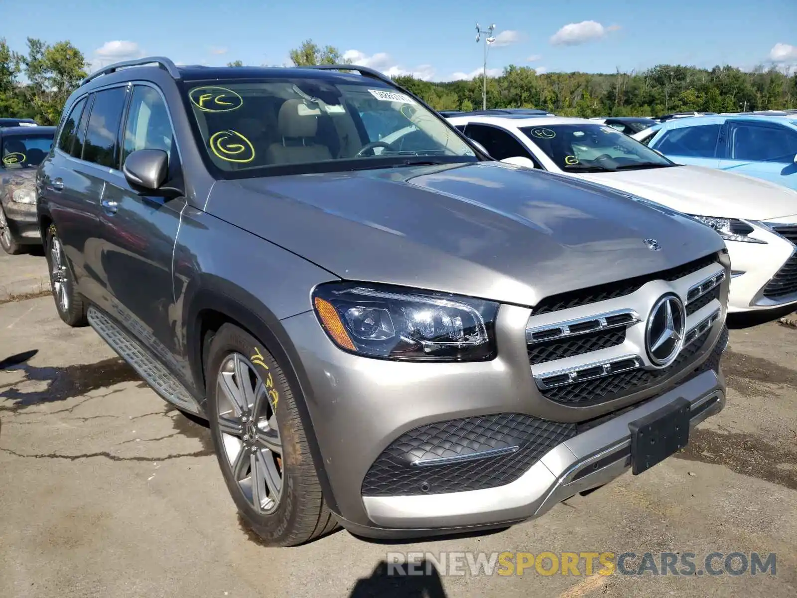 1 Photograph of a damaged car 4JGFF5KE1LA140065 MERCEDES-BENZ GLS-CLASS 2020