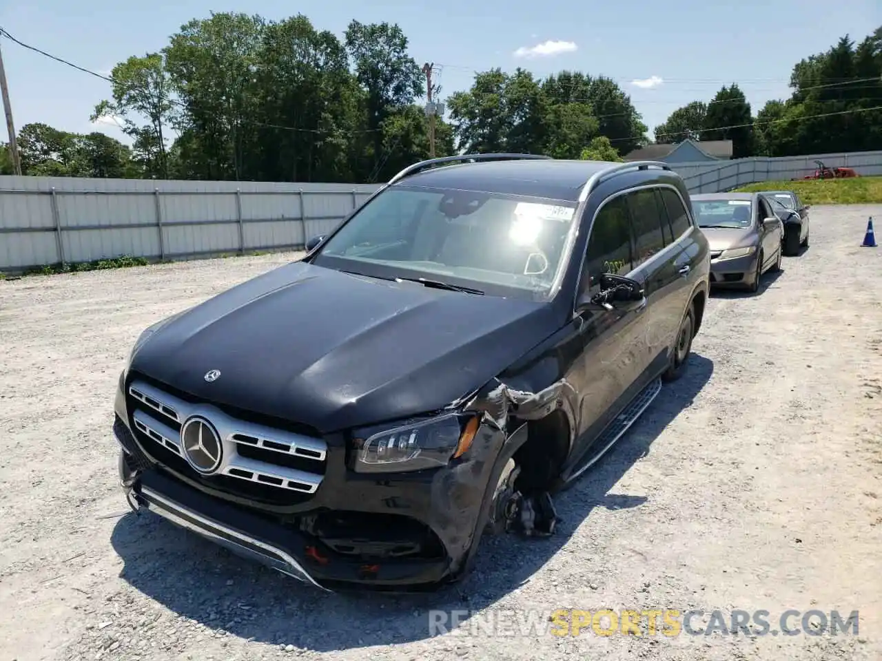 2 Photograph of a damaged car 4JGFF5KE1LA172420 MERCEDES-BENZ GLS-CLASS 2020