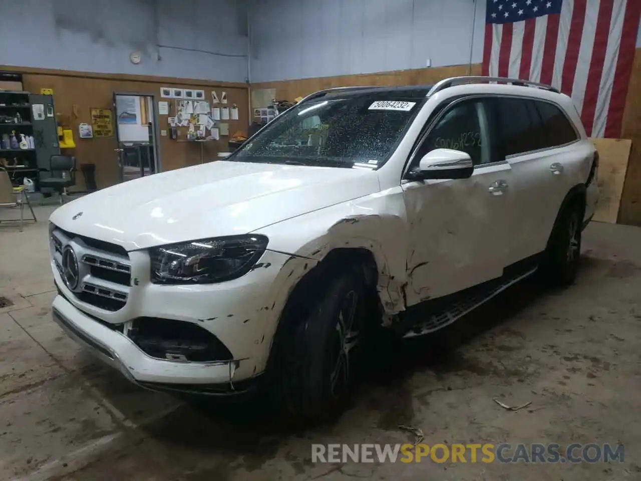 2 Photograph of a damaged car 4JGFF5KE1LA173938 MERCEDES-BENZ GLS-CLASS 2020