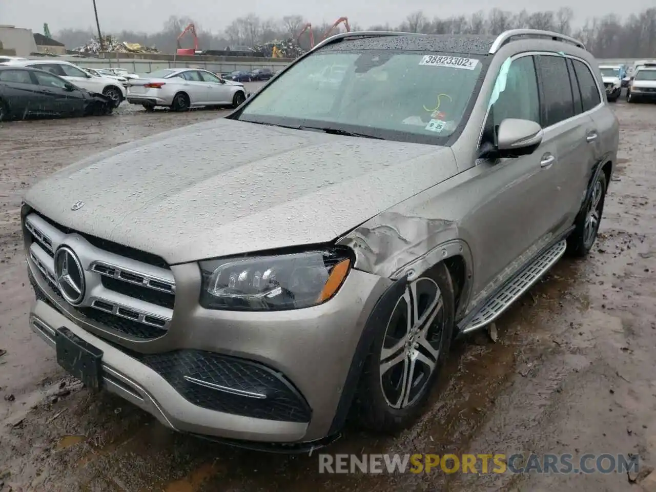 2 Photograph of a damaged car 4JGFF5KE1LA228985 MERCEDES-BENZ GLS-CLASS 2020