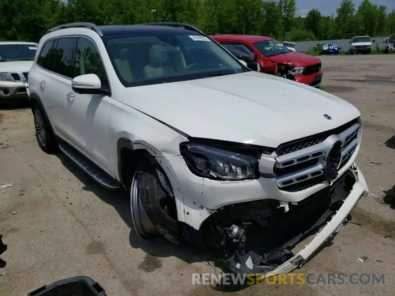 1 Photograph of a damaged car 4JGFF5KE1LA252901 MERCEDES-BENZ GLS-CLASS 2020