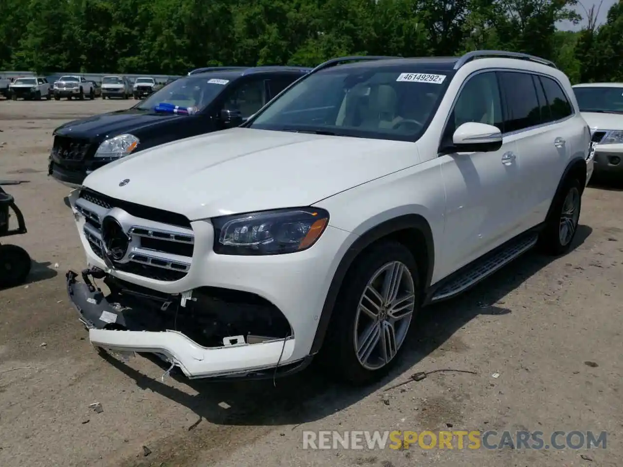 2 Photograph of a damaged car 4JGFF5KE1LA252901 MERCEDES-BENZ GLS-CLASS 2020