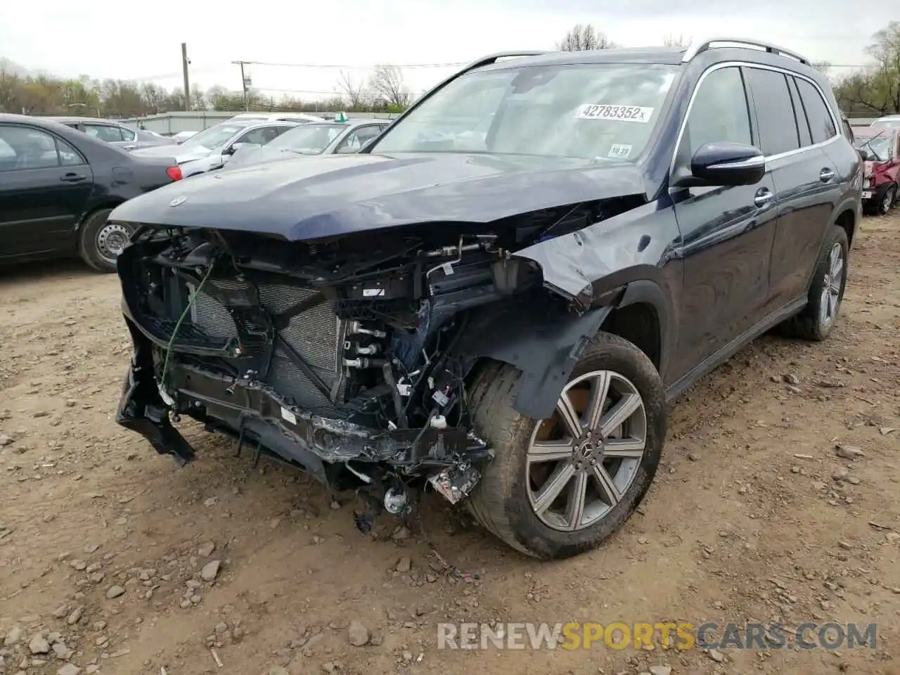 2 Photograph of a damaged car 4JGFF5KE1LA279984 MERCEDES-BENZ GLS-CLASS 2020