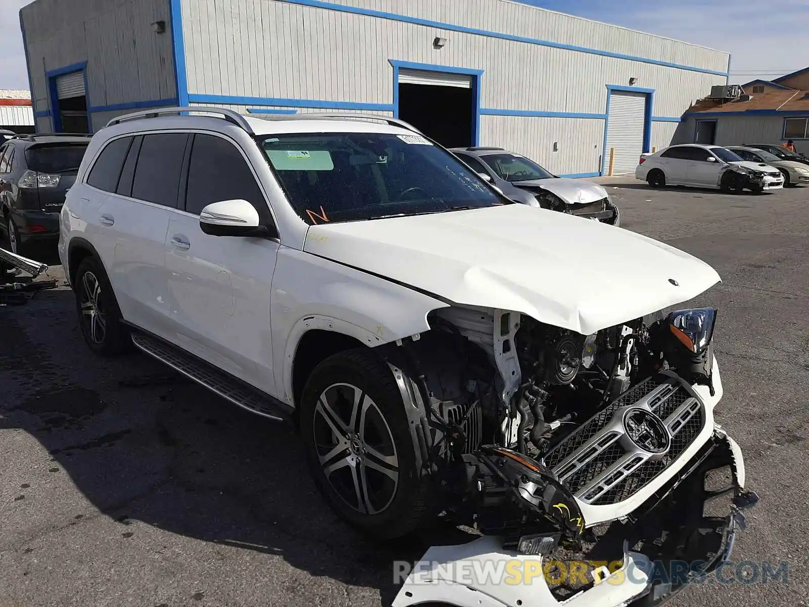 1 Фотография поврежденного автомобиля 4JGFF5KE2LA095962 MERCEDES-BENZ GLS-CLASS 2020