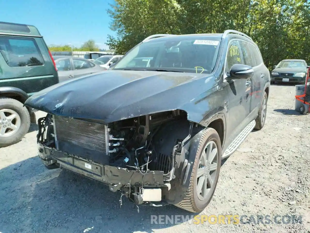 2 Photograph of a damaged car 4JGFF5KE2LA157828 MERCEDES-BENZ GLS-CLASS 2020