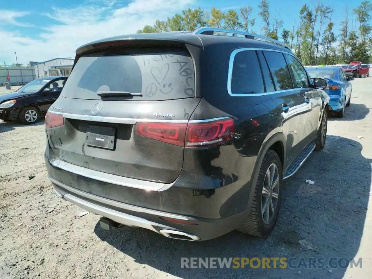 4 Photograph of a damaged car 4JGFF5KE2LA157828 MERCEDES-BENZ GLS-CLASS 2020