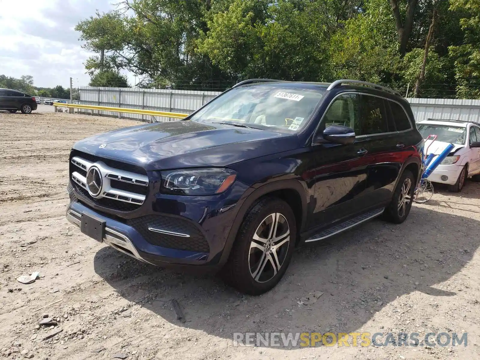 2 Photograph of a damaged car 4JGFF5KE2LA183930 MERCEDES-BENZ GLS-CLASS 2020