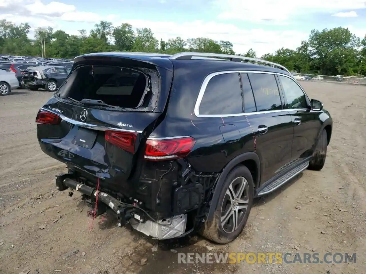 4 Photograph of a damaged car 4JGFF5KE3LA118603 MERCEDES-BENZ GLS-CLASS 2020