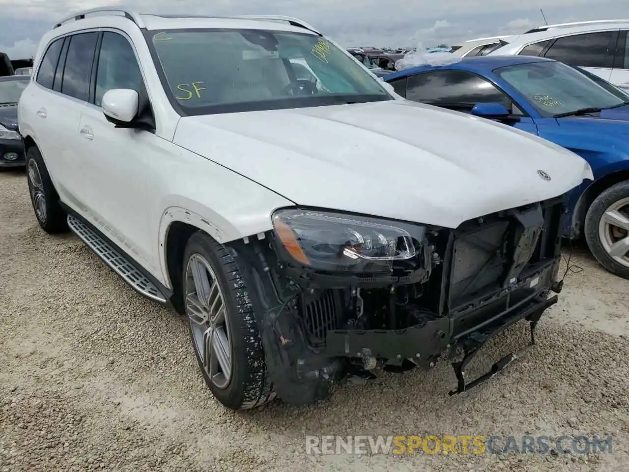 1 Photograph of a damaged car 4JGFF5KE3LA143663 MERCEDES-BENZ GLS-CLASS 2020