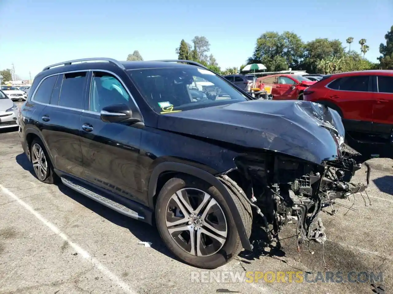 1 Photograph of a damaged car 4JGFF5KE3LA189168 MERCEDES-BENZ GLS-CLASS 2020