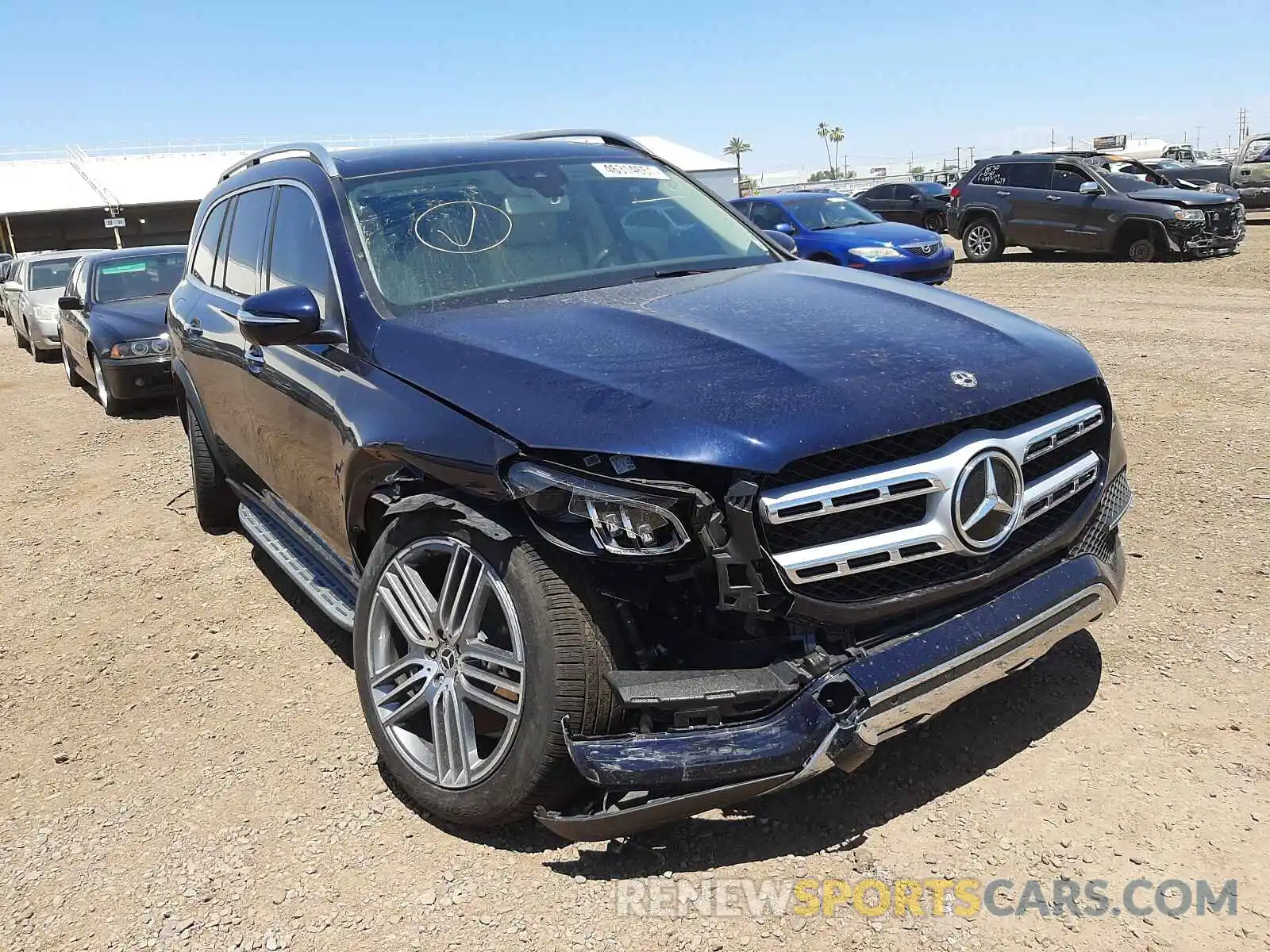 1 Photograph of a damaged car 4JGFF5KE3LA228471 MERCEDES-BENZ GLS-CLASS 2020