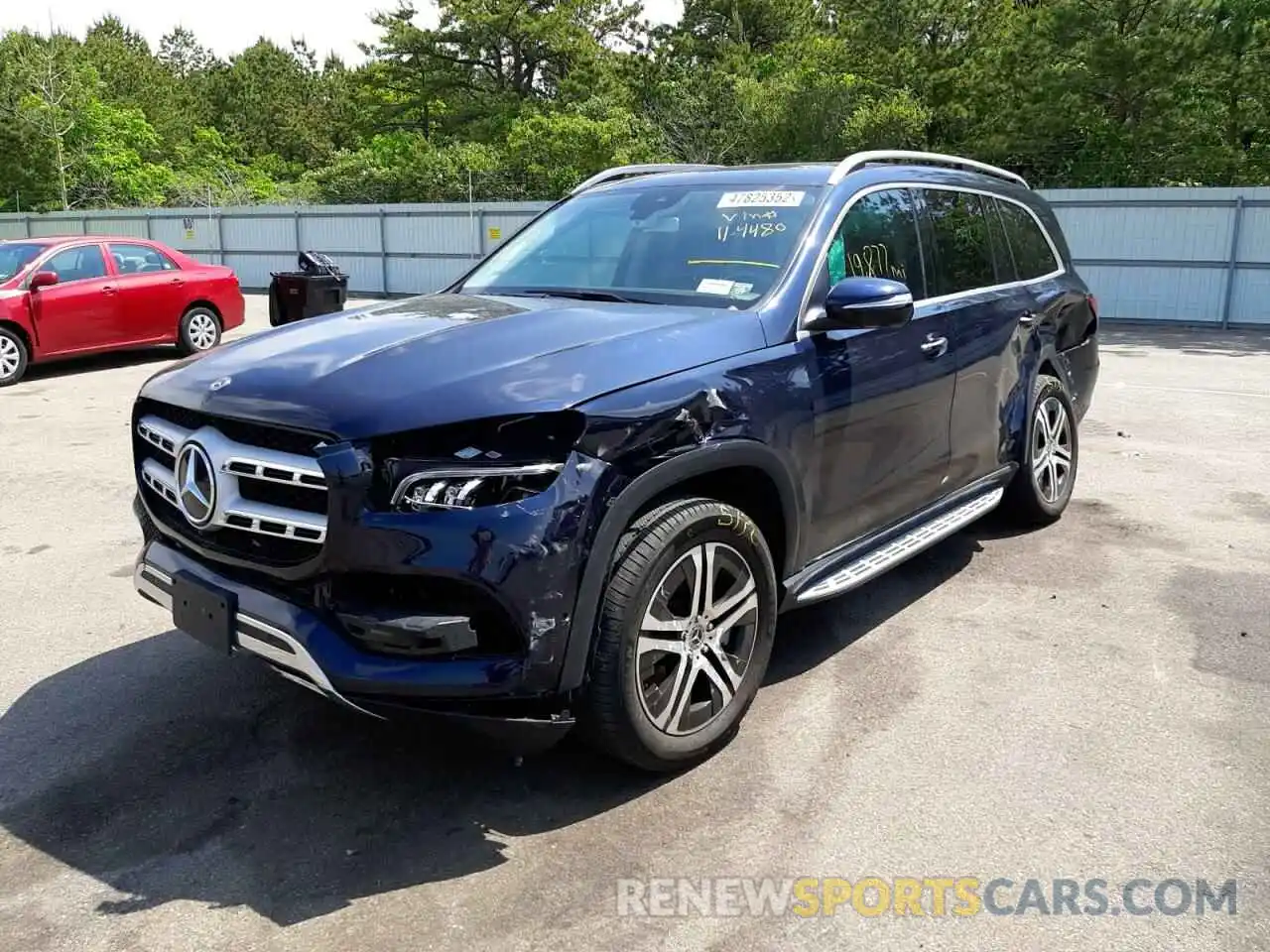 2 Photograph of a damaged car 4JGFF5KE4LA114480 MERCEDES-BENZ GLS-CLASS 2020