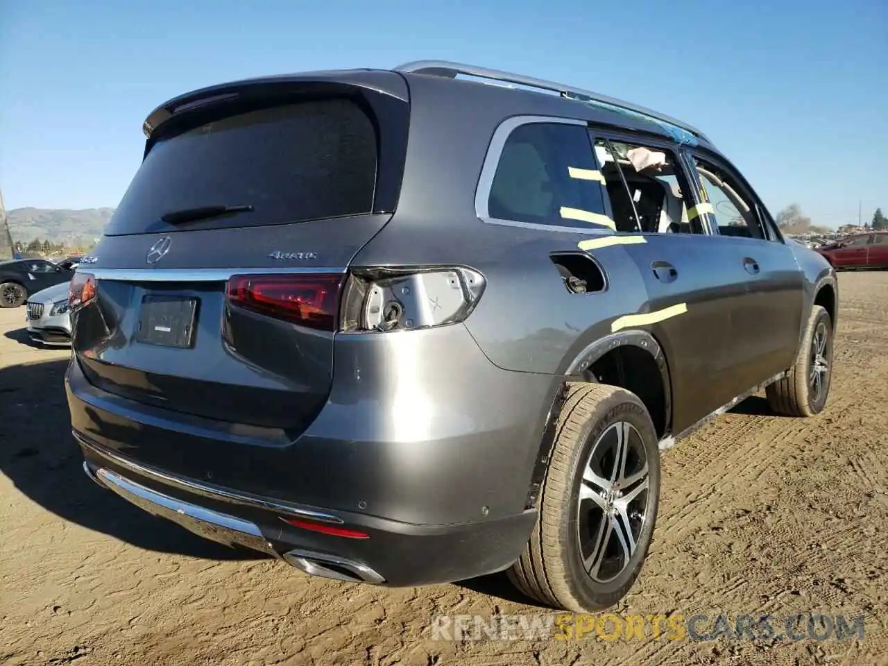 4 Photograph of a damaged car 4JGFF5KE4LA126855 MERCEDES-BENZ GLS-CLASS 2020