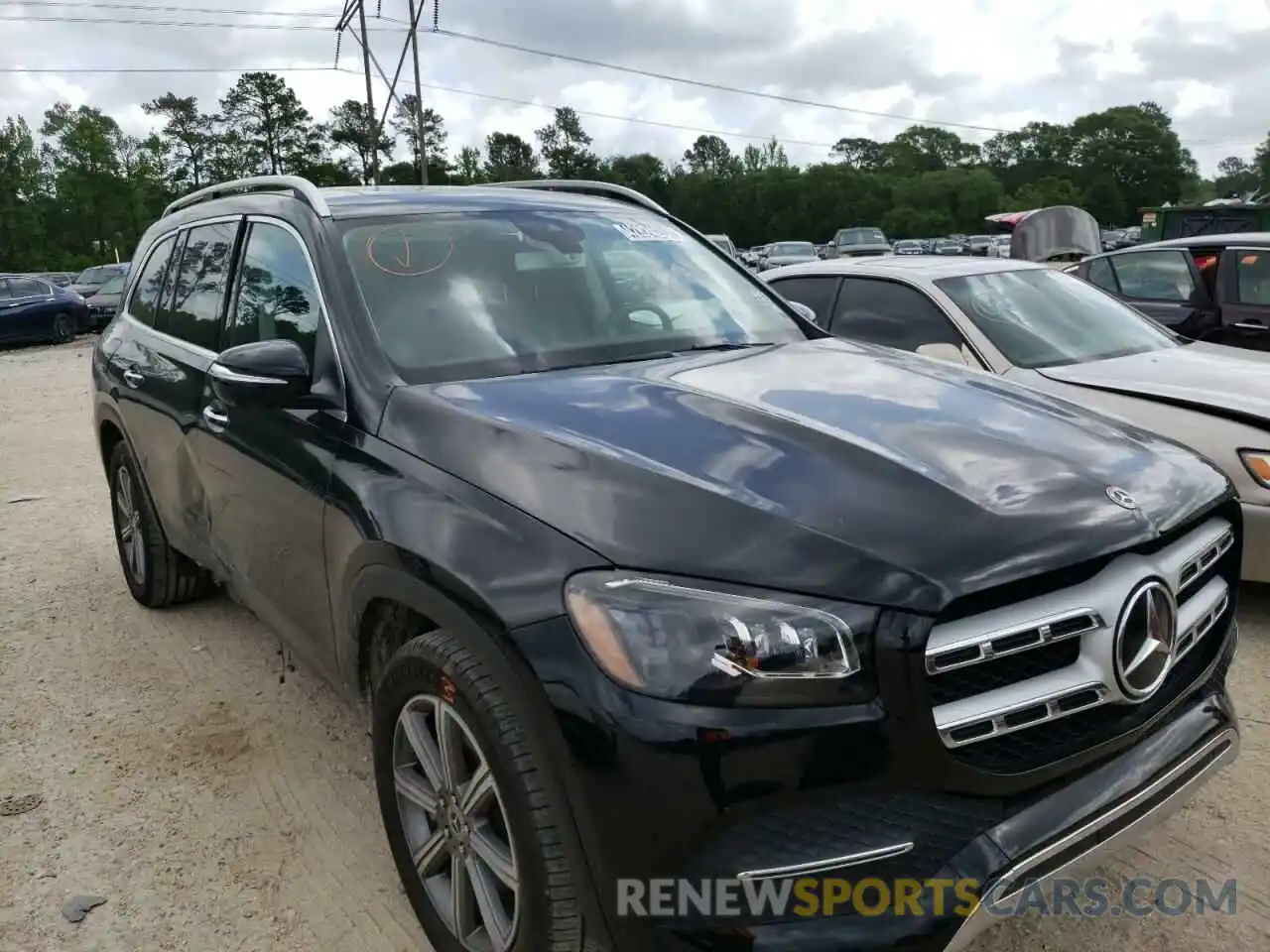 1 Photograph of a damaged car 4JGFF5KE5LA109787 MERCEDES-BENZ GLS-CLASS 2020