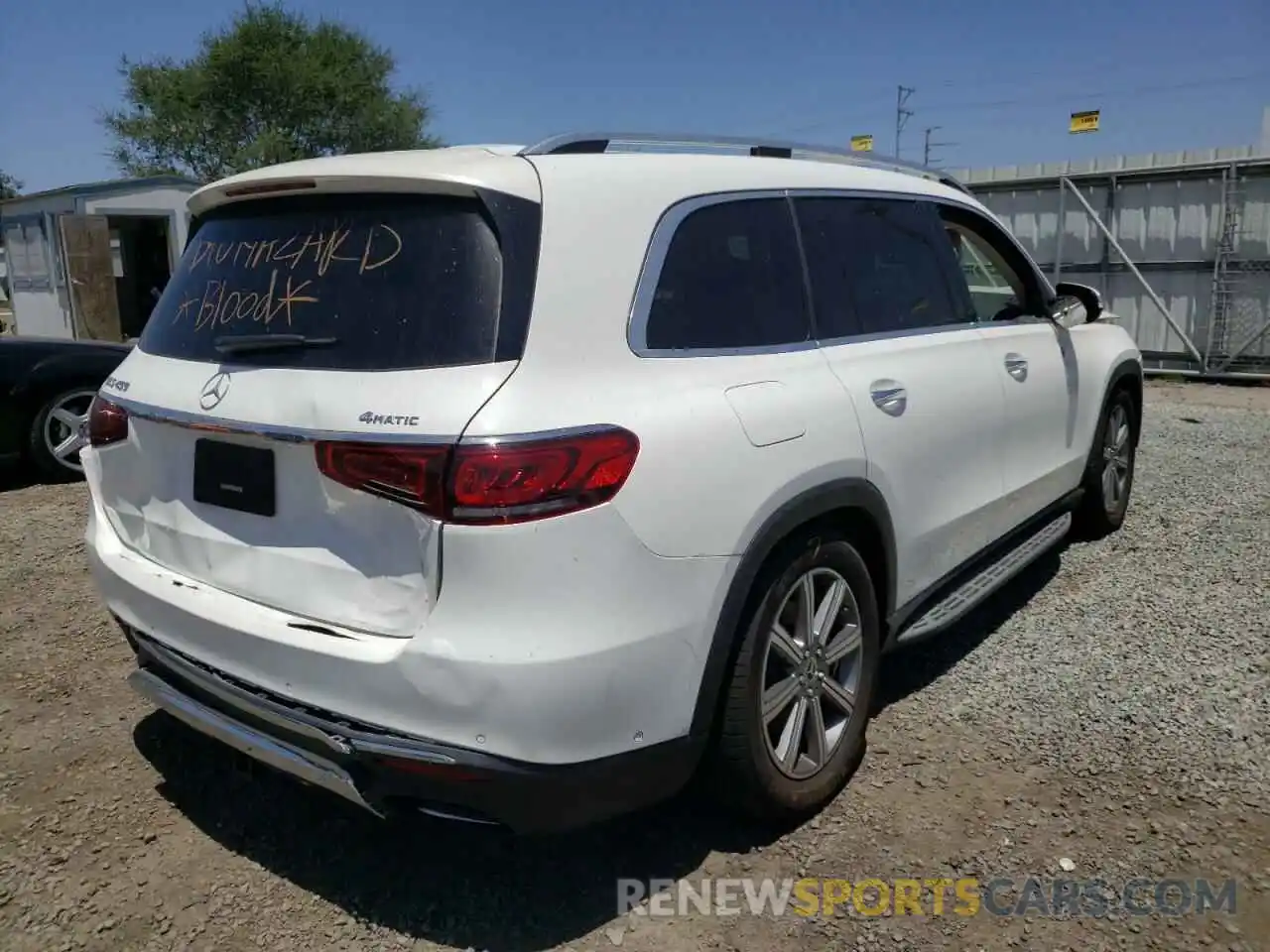 4 Photograph of a damaged car 4JGFF5KE5LA140683 MERCEDES-BENZ GLS-CLASS 2020