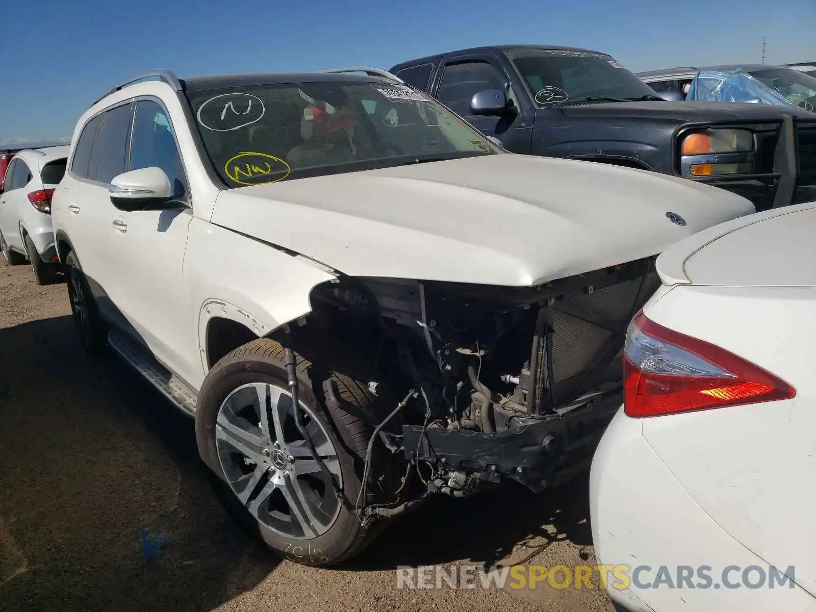 1 Photograph of a damaged car 4JGFF5KE6LA183378 MERCEDES-BENZ GLS-CLASS 2020