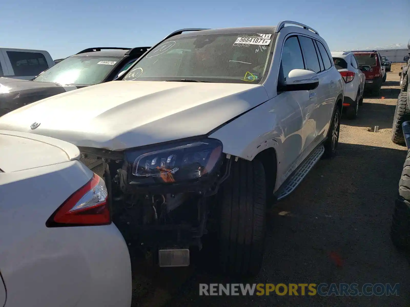 2 Photograph of a damaged car 4JGFF5KE6LA183378 MERCEDES-BENZ GLS-CLASS 2020