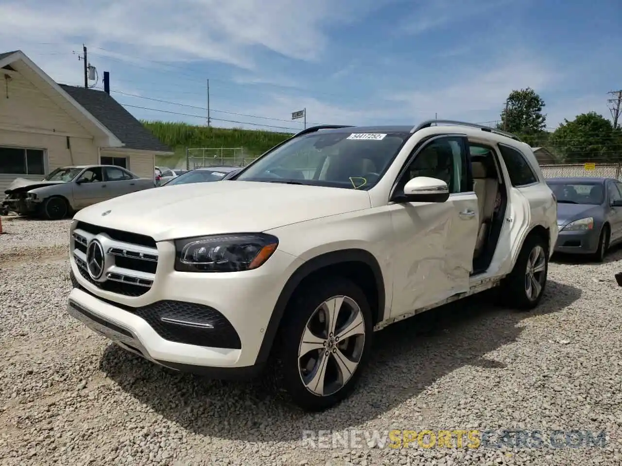 2 Photograph of a damaged car 4JGFF5KE6LA262386 MERCEDES-BENZ GLS-CLASS 2020