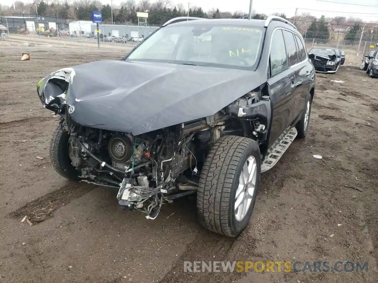 2 Photograph of a damaged car 4JGFF5KE7LA067106 MERCEDES-BENZ GLS-CLASS 2020