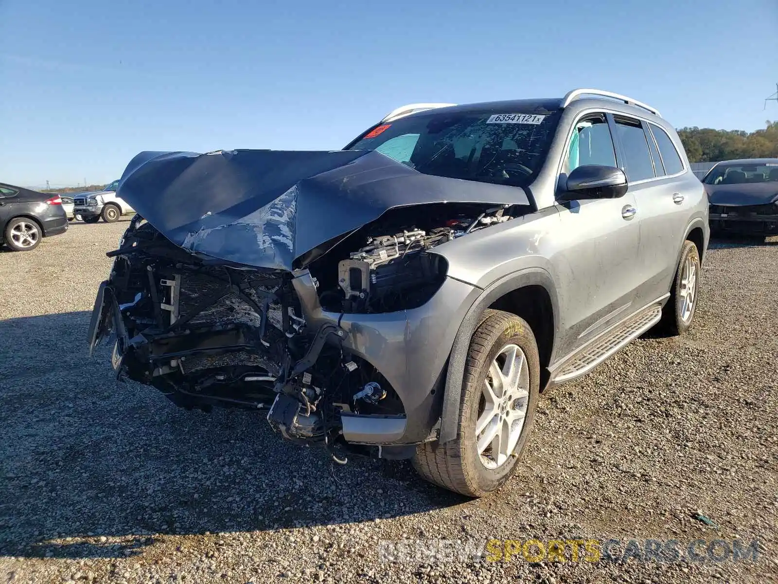 2 Photograph of a damaged car 4JGFF5KE7LA085637 MERCEDES-BENZ GLS-CLASS 2020