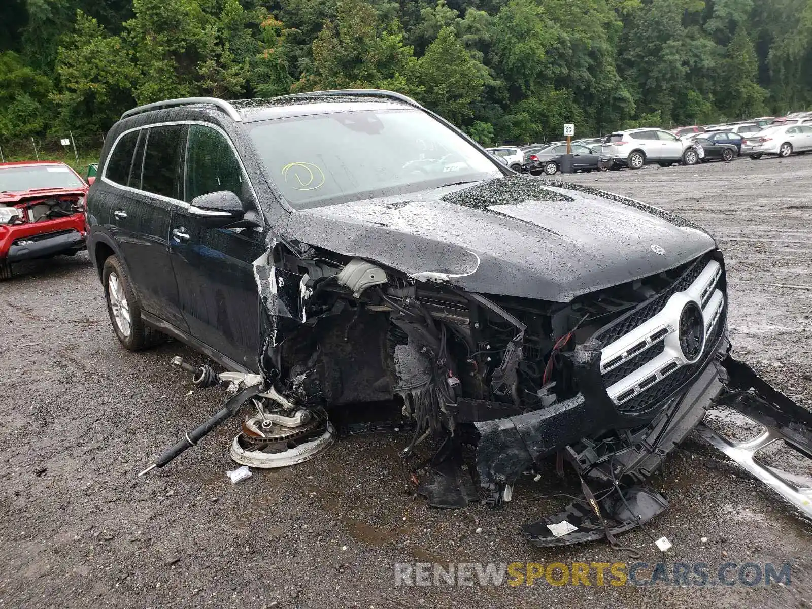 1 Photograph of a damaged car 4JGFF5KE7LA127627 MERCEDES-BENZ GLS-CLASS 2020