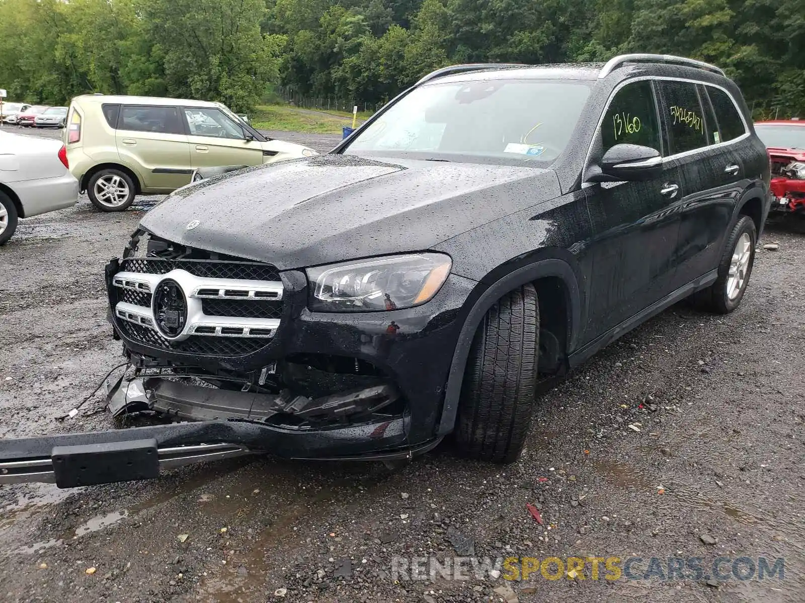 2 Photograph of a damaged car 4JGFF5KE7LA127627 MERCEDES-BENZ GLS-CLASS 2020