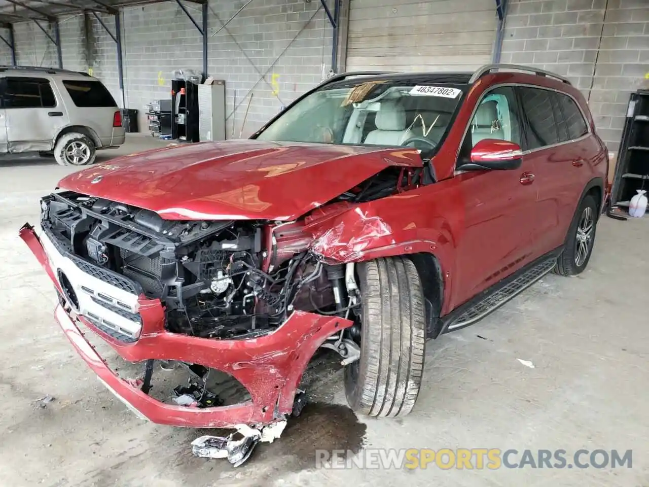 2 Photograph of a damaged car 4JGFF5KE7LA151717 MERCEDES-BENZ GLS-CLASS 2020