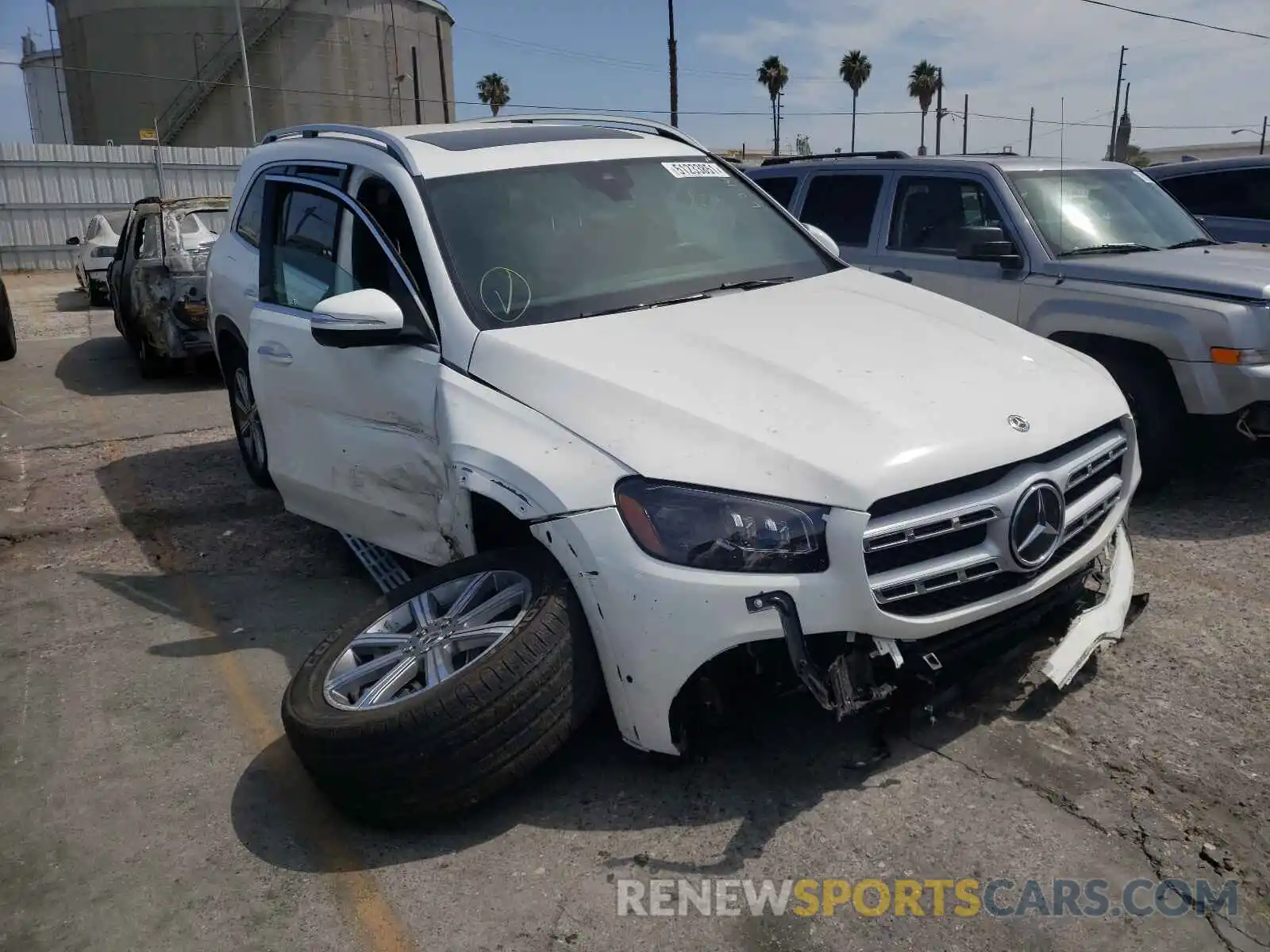 1 Photograph of a damaged car 4JGFF5KE7LA157419 MERCEDES-BENZ GLS-CLASS 2020