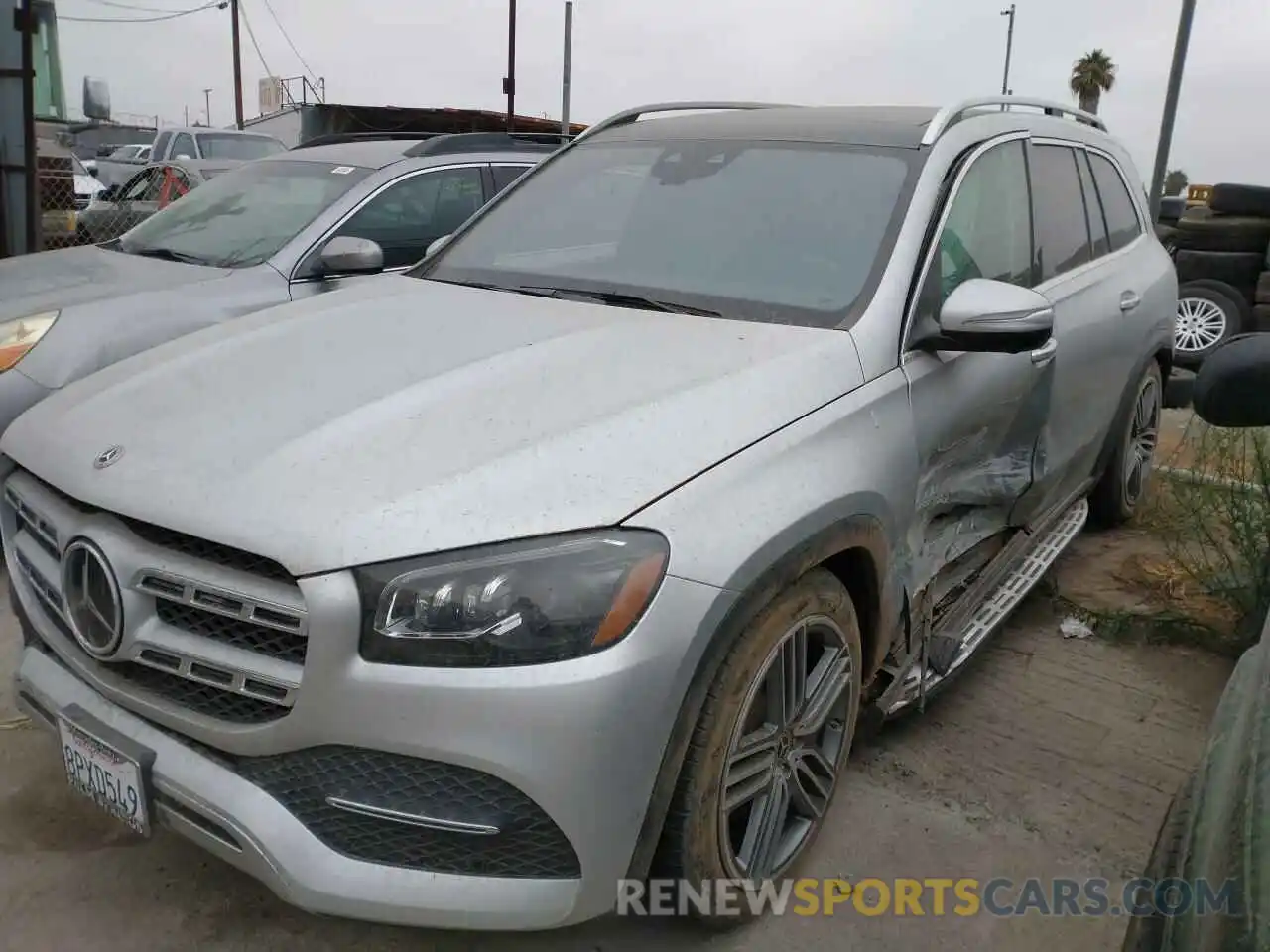 2 Photograph of a damaged car 4JGFF5KE8LA185715 MERCEDES-BENZ GLS-CLASS 2020