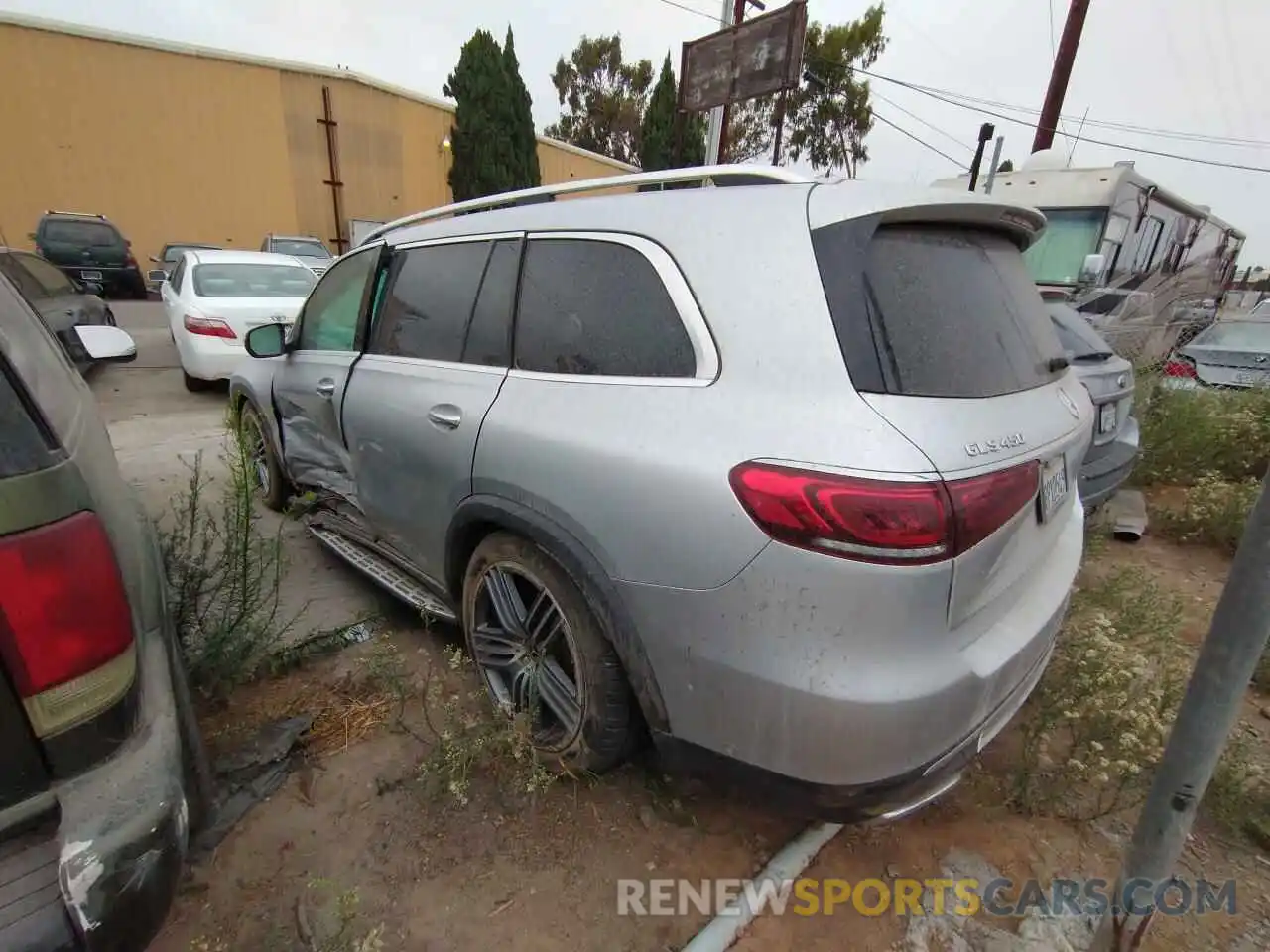 3 Фотография поврежденного автомобиля 4JGFF5KE8LA185715 MERCEDES-BENZ GLS-CLASS 2020