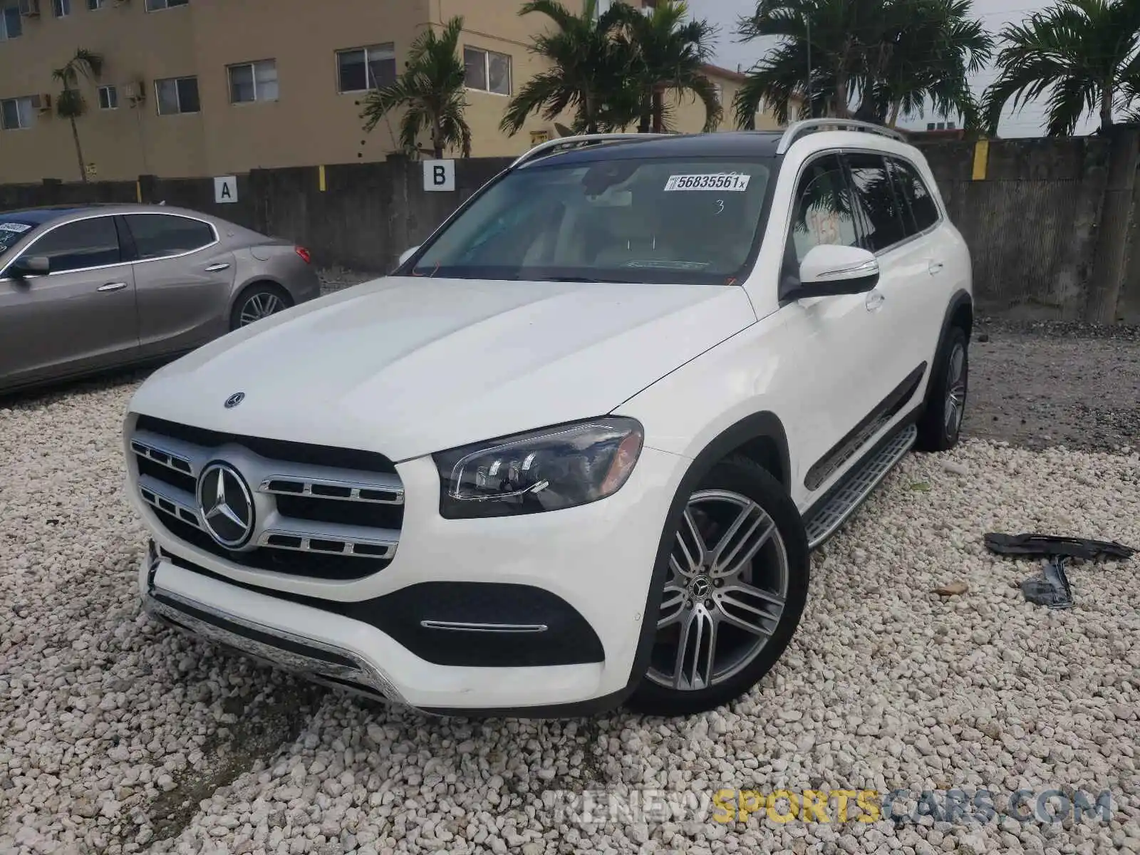 2 Photograph of a damaged car 4JGFF5KE9LA177381 MERCEDES-BENZ GLS-CLASS 2020