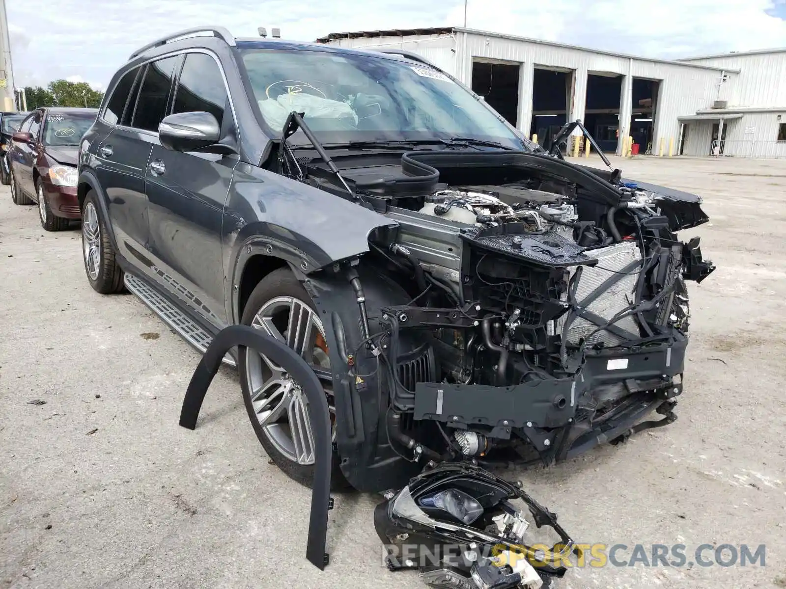 1 Photograph of a damaged car 4JGFF5KE9LA186498 MERCEDES-BENZ GLS-CLASS 2020